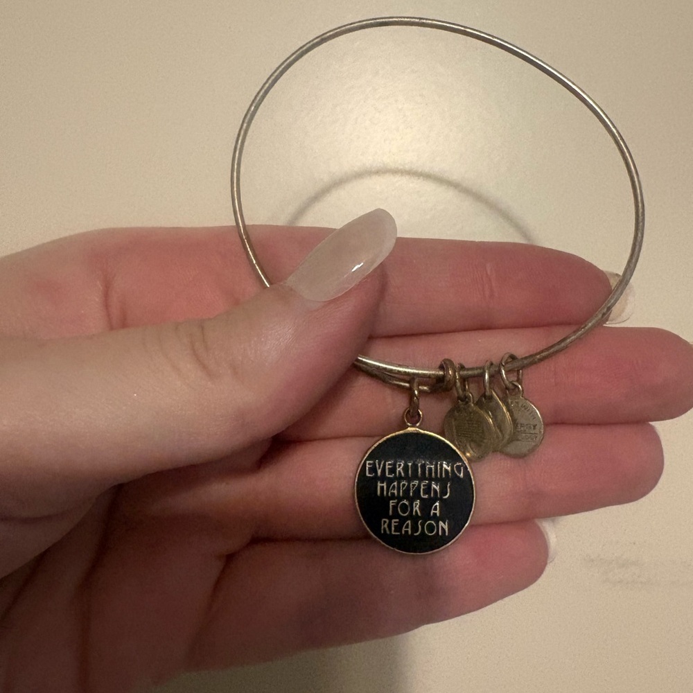 Alex and Ani Silver Inspirational Bracelet